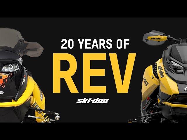 Celebrating 20 Years of REV platform by Ski-Doo