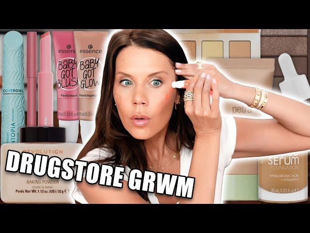 NEW DRUGSTORE MAKEUP ... GRWM