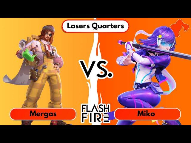 Flash Fire 1 - Top 8 Losers Quarters - Mergas vs Miko - Flash Party