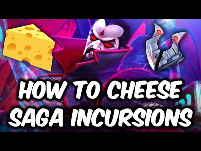 How To Cheese Saga Incursions! Easiest Way To Zone 15! Step By Step Guide!