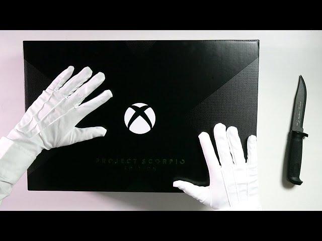 Xbox One X Project Scorpio Edition Unboxing + Gameplay