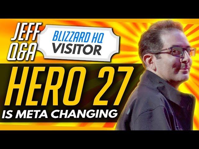 Overwatch | Hero 27 Is Meta Changing + Perfect Hero Balance IMPOSSIBLE (Jeff Interview)