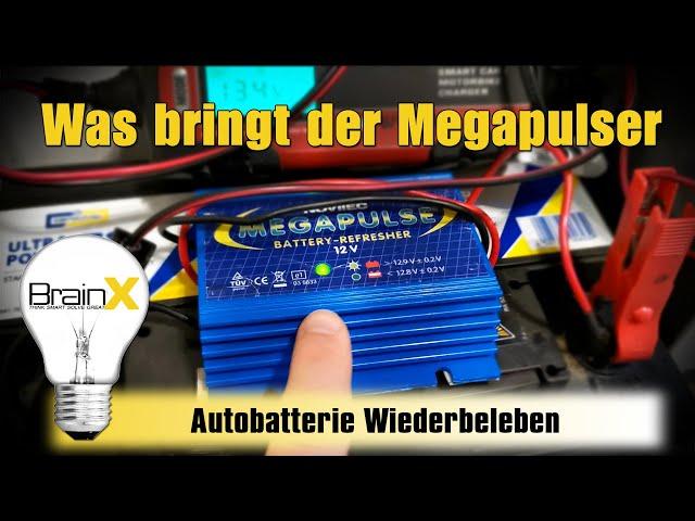 Autobatterie reparieren wiederbeleben mit Megapulser