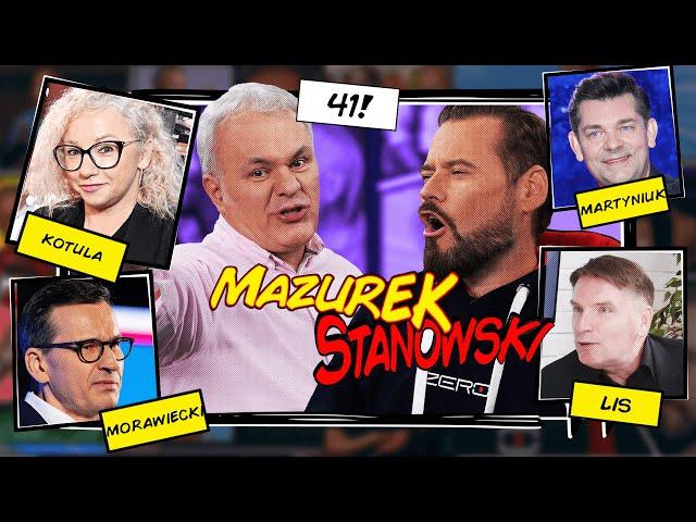 MAZUREK & STANOWSKI #41 - LIS, TOMOGRAF, OCZY ZIELONE I VIA TROCINA TRZASKOWSKIEGO