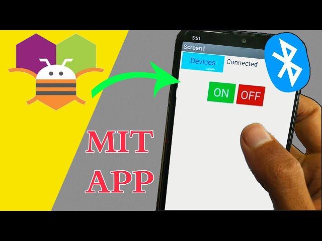 Bluetooth LED Control App with MIT App Inventor - STEP By STEP