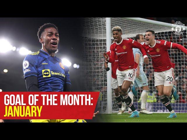 Goal of the Month | Manchester United | January 2022