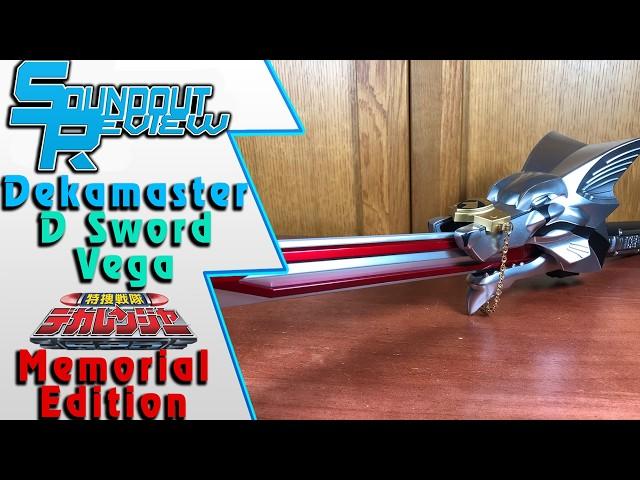 D-Sword Vega Memorial Edition (Tokusou Sentai Dekaranger/Dekamaster) Review [Soundout12]