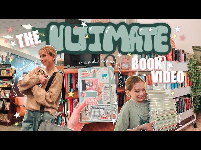 The ULTIMATE  Book Video    book shopping at Barnes, book haul, my 2023 reading journal & VK TBR