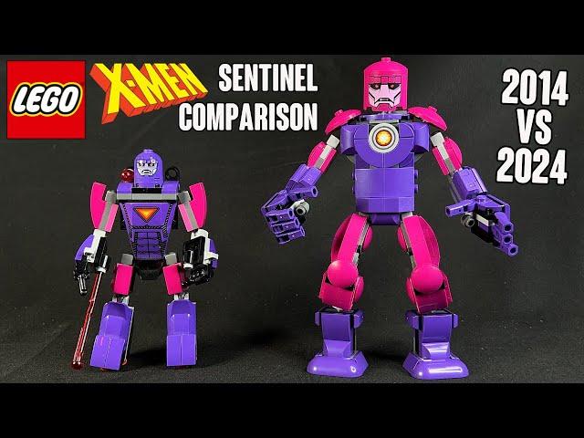 COMPARISON: LEGO X Men SENTINEL (2014 vs 2024)