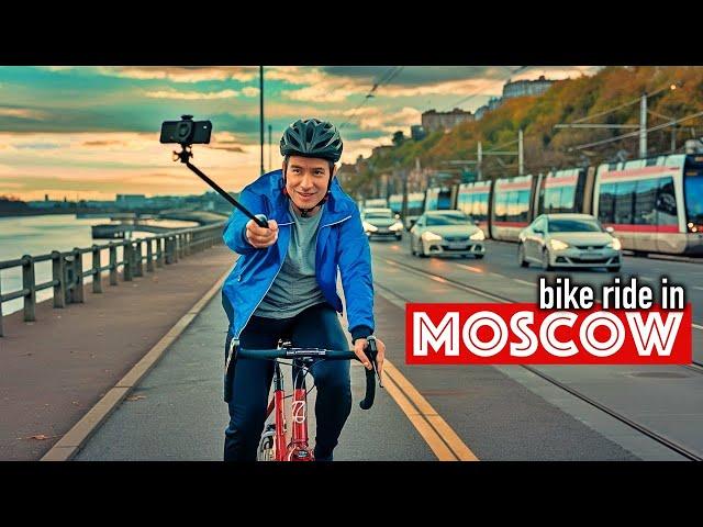 Moscow's BEST Biking Route! Explore the City's Hidden Gems by Bike