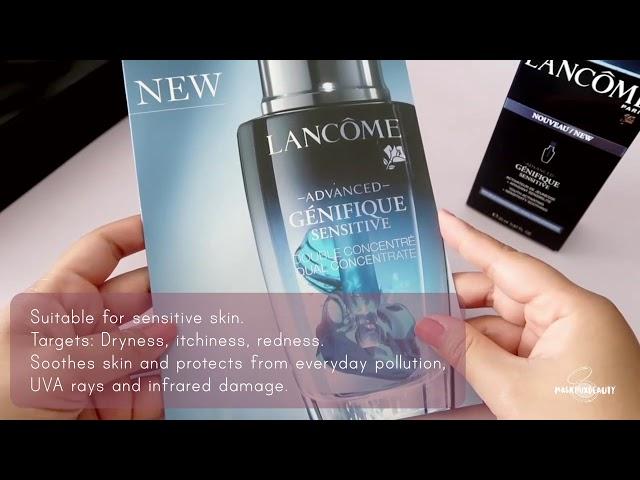 LANCOME Advanced Genifique Sensitive Serum Demo!