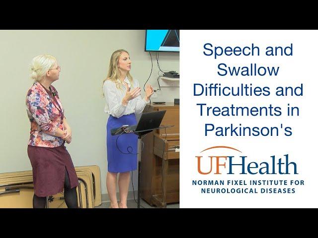 Speech & Swallow Difficulties and Treatments - Parkisnon's Symposium 2022