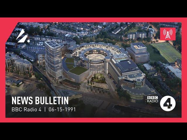 BBC Radio 4 - Midnight News with Brian Perkins  |  News Bulletin (06.15.1991)