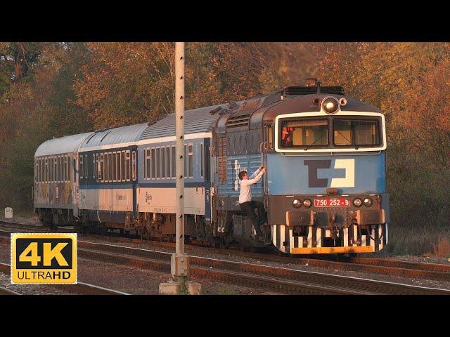 ČDC 750.252 a mimořádný vlak pro Škoda auto. 22. a 24.10.2024