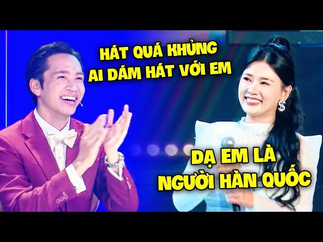 CHẤN ĐỘNG CÔ GÁI HÀN QUỐC hát tiếng Việt ĐỈNH NHƯ NGƯỜI BẢN ĐỊA khiến thí sinh BỎ NGANG NHẬN THUA