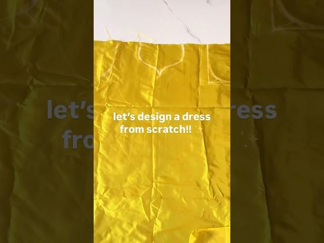 Lets design a dress from scratch #paintingondress #dress #fabricpainting #deepthiarts