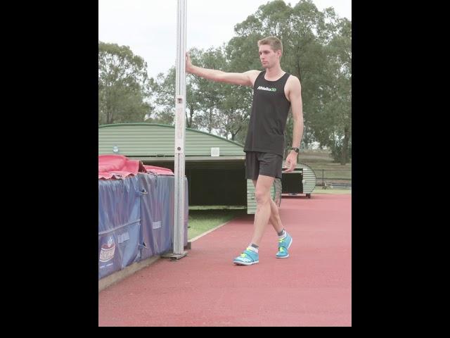 High Jump | #1 Drills & Progressions: Scissor technique - Setting out the take off position
