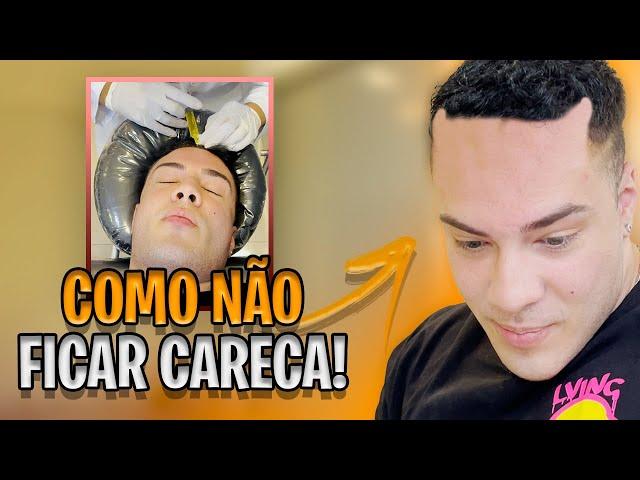 ESTÁ FICANDO CARECA?! PROCEDIMENTO PARA CRESCER O CABELO!