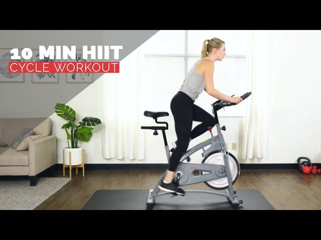 10 Min HIIT Cycle Bike Workout