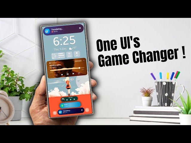 Samsung Upgrades the UI experience with this INCREDIBLE New Feature Called 'Now Bar'