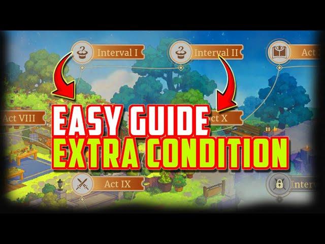 Interval 1 - Interval 2 Extra Condition Elysium Feast Event - Sword of Convallaria