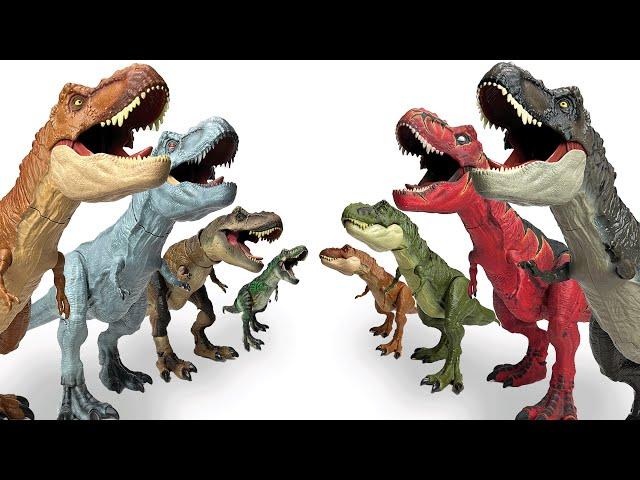 T-Rex vs. T-Rex ENTIRE Collection Haul | Super Colossal T-Rex, Camp Cretaceous, & More!