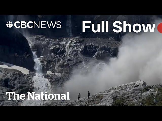CBC News: The National | Hikers hit by rockfall in Banff National Park