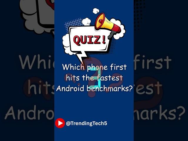DYK Fastest Android phone in benchmarks?#smartphone #tech #technology #youtubeshorts #trending