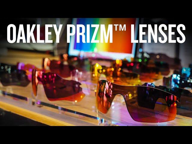 Seeing the world through Oakley Prizm coloured glasses