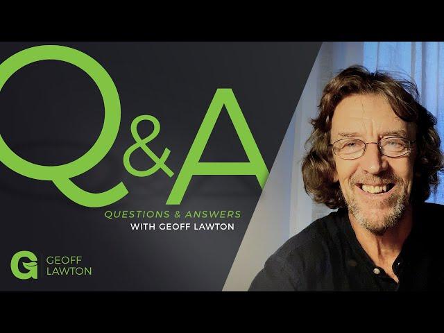 Permaculture Q&A's From Quarantine Part 1