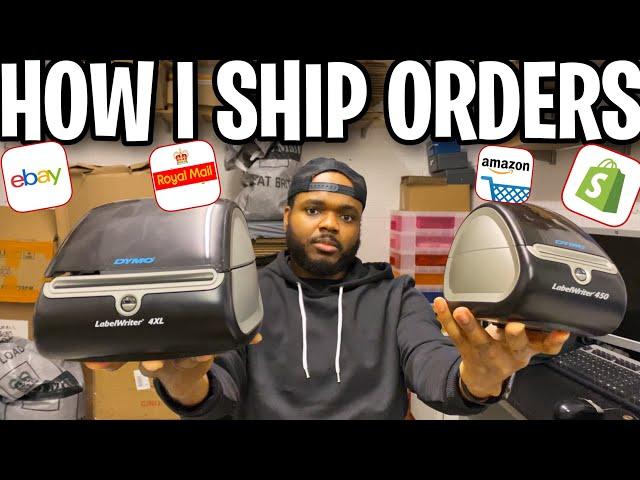 How To Ship Orders For A Small Business (USE THIS LABEL PRINTER!!)