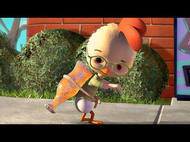 فرخ صغير الكل بيتنمر علية لانه ضعيف لكن بتقدر ينقذ العالم من الفضائين | ملخص فيلم Chicken Little