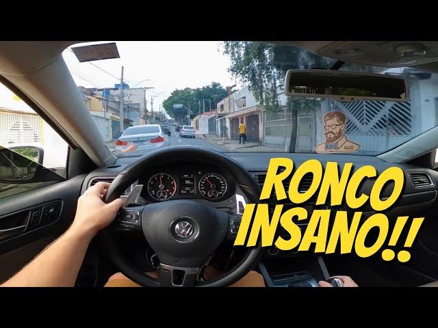 TOCADA SOVIÉTICA NO JETTA TSI COM ESCAPE COMPLETO! RONCO LINDO DEMAIS