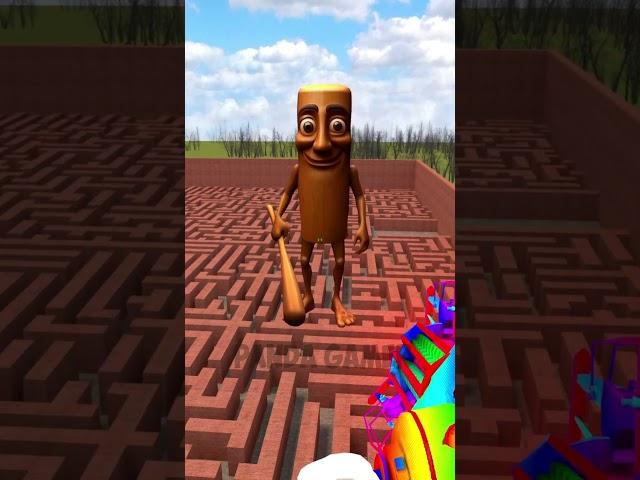 TUNG TUNG TUNG SAHUR INTERNET MEMES HYDRAULIC PRESS BIG MAZE Gmod