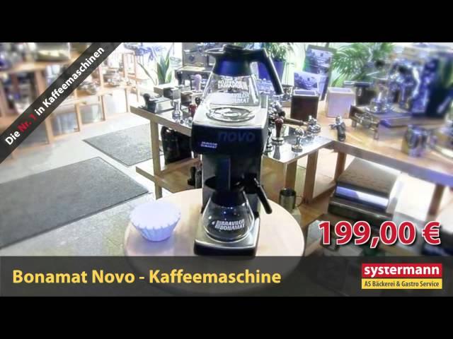 Aktion: Bonamat Novo - Kaffemaschine (178,95 € Netto zzgl. MwSt.)