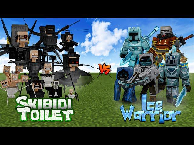 SKIBIDI TOILET vs ICE WARRIOR!