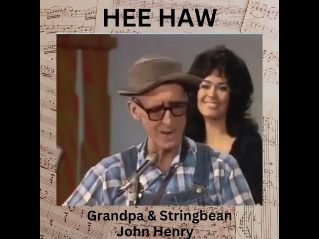 "Hee Haw: Grandpa & Stringbean Pick ‘John Henry’!  #Shorts"