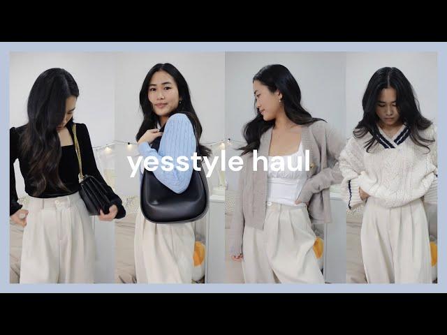 trying clothes from yesstyle | simple, comfy & cute