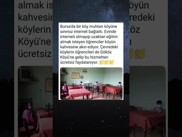 Köye gelip bu hizmetten ücretsiz faydalanıyorlar ️