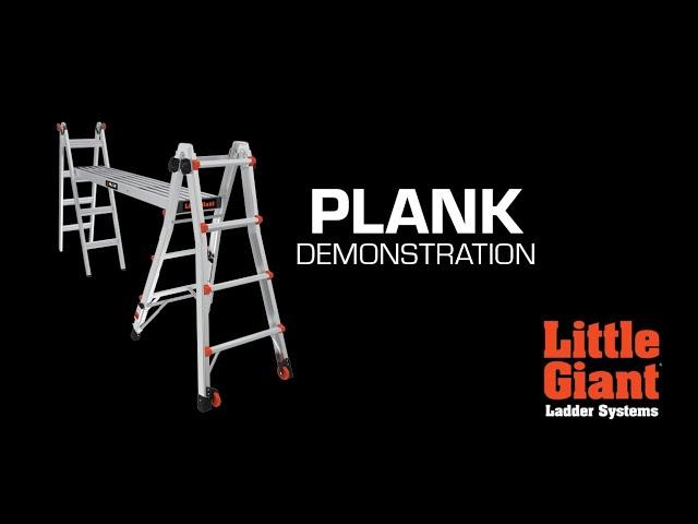 Plank Demo | 500 lbs Rated | Little Giant Ladders