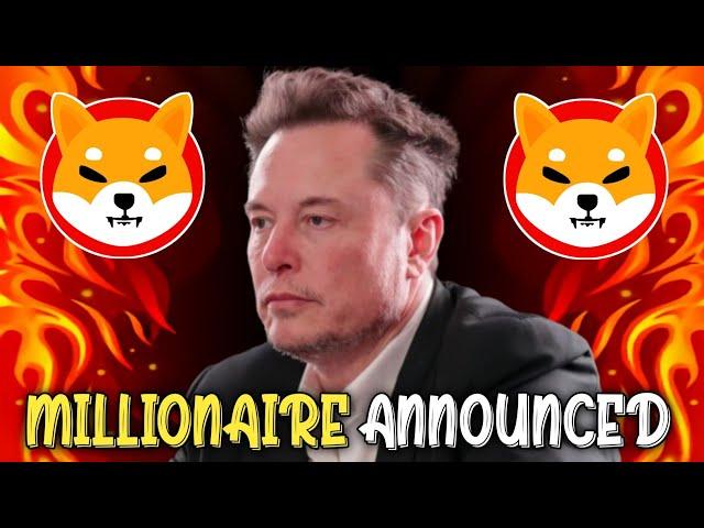 SHIBA INU COIN NEWS TODAY - MILLIONAIREANNOUNCED SHIBA WILL REACH $1! - PRICEPREDICTION UPDATED