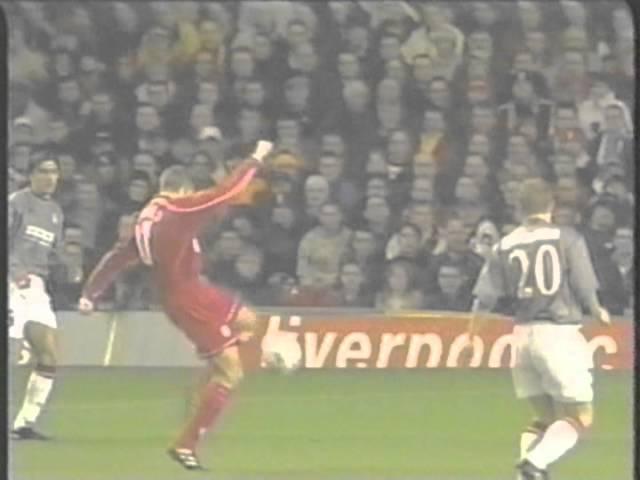 2000 December 7 Liverpool England 2 Olympiakos Greece 0 UEFA CUP