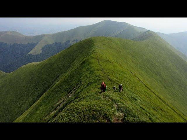 Параплан. Карпаты, Боржава. Пешком - хорошо, а на параплане - лучше.