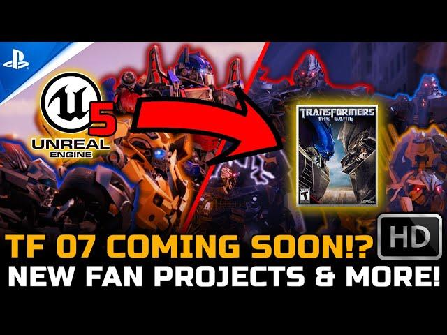 Transformers 2007 The Game Remade In UE 5 Coming Soon? TF Games In Hands Of The Fans?! - TF Gaming