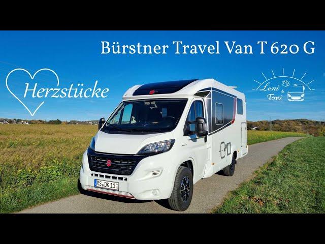 Leni & Toni HERZSTÜCKE | Bürstner Travel Van T 620 G | nur 6.300 km und sofort verfügbar | der KUNO