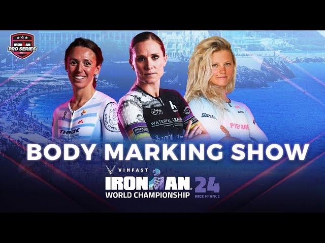 Body Marking Show | 2024 VinFast IRONMAN World Championship, Nice, Women's Edition