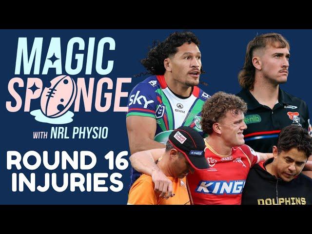 The Magic Sponge Podcast - NRL Round 16 injuries + SuperCoach final bye planning