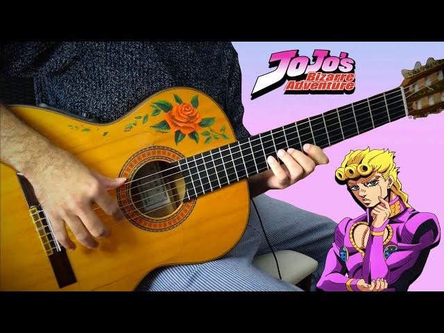 GIORNO'S THEME (JOJO'S BIZARRE ADVENTURE) flamenco guitar cover IL VENTO DORO GOLDEN WIND OST MUSIC