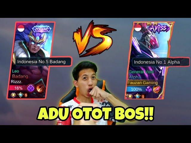 SERU!! ALPHA TIKTOK VS BADANG 5 INDONESIA !