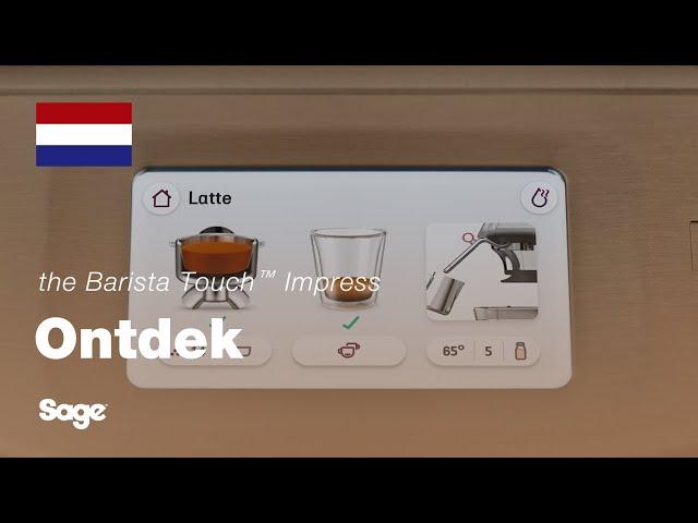 The Barista Touch™ Impress | Perfecte koffie met stapsgewijze Baristahulp | Sage Appliances NL